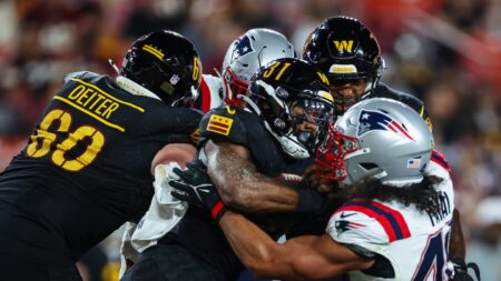 Patriots to practice with Commanders, Vikings this summer