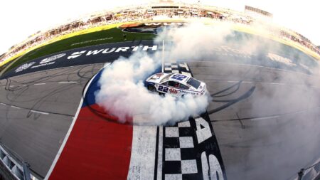 Texas NASCAR Cup results, driver points report