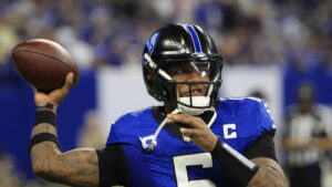 Jim Bob Cooter: I think Anthony Richardson, Daniel Jones are eager to compete