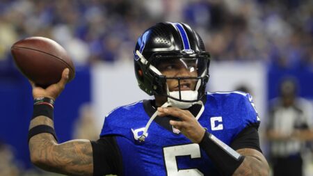 Jim Bob Cooter: I think Anthony Richardson, Daniel Jones are eager to compete