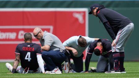 Twins’ Carlos Correa, Byron Buxton exit game against Orioles following collision