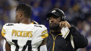 Mike Tomlin has nothing to add on the George Pickens trade