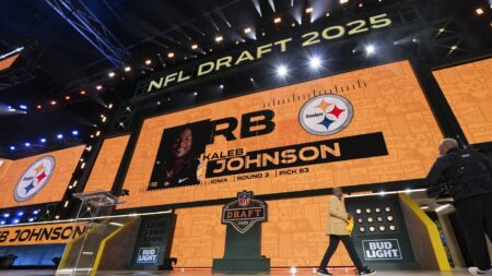 Steelers rookie RB Kaleb Johnson: My versatility sets me apart