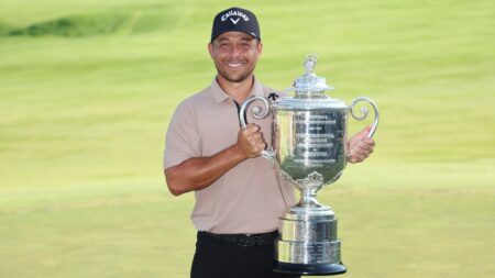Xander Schauffele has a confession to make about his PGA champions dinner menu