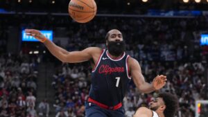 Too much James Harden early, good Clippers defense late forces Game 7 vs. Nuggets with 111-105 win