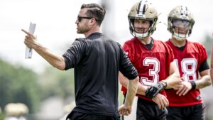 Saints’ remaining QBs are Tyler Shough, Spencer Rattler, Jake Haener