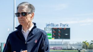 Red Sox owner John Henry flies to Kansas City to meet with disgruntled slugger Rafael Devers