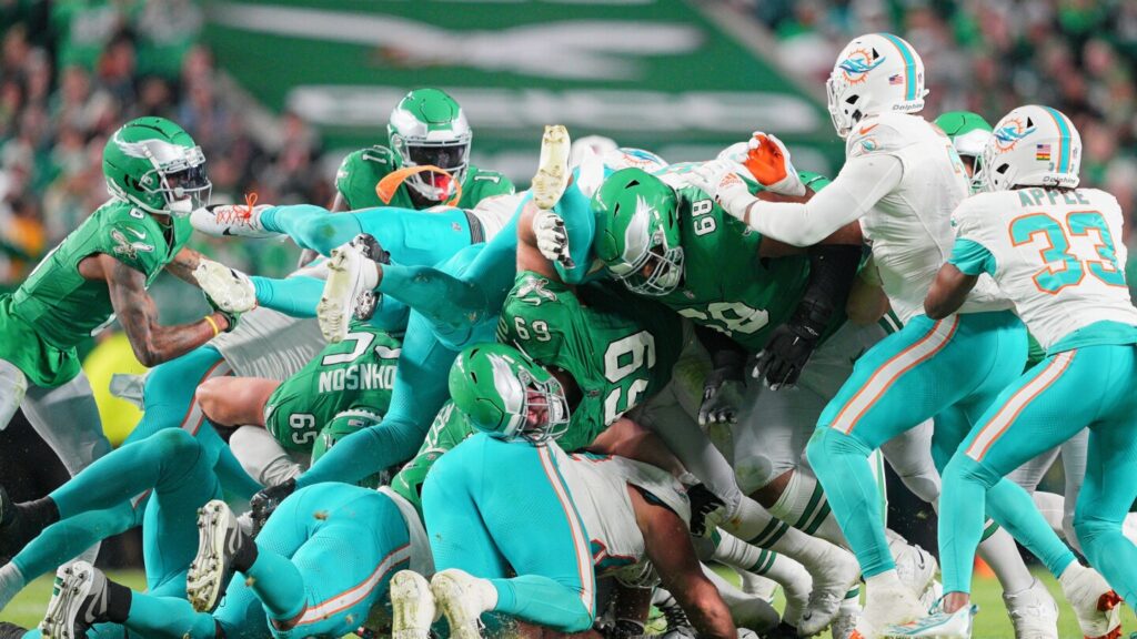 Eagles selling “Push On” shirts as Philly fans celebrate tush push remaining legal