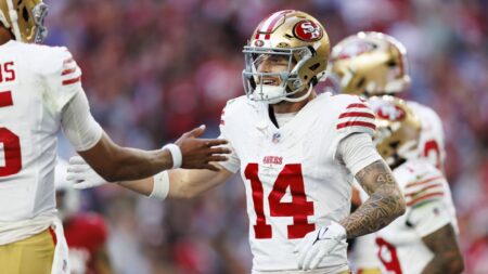 Ricky Pearsall will wear No. 1 for the 49ers
