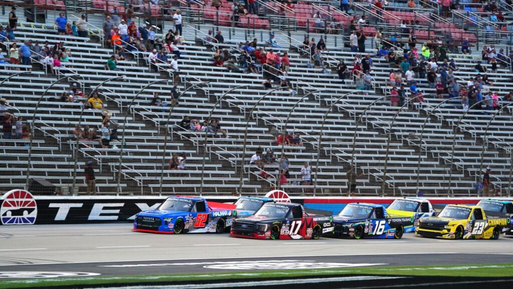 NASCAR Friday schedule at Texas Motor Speedway