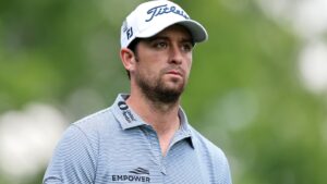 Davis Riley assessed two-stroke penalty for improperly using distance-measuring device
