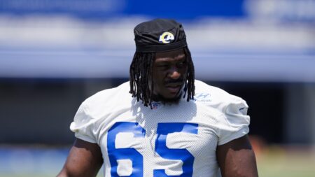 Rams waive DT David Olajiga