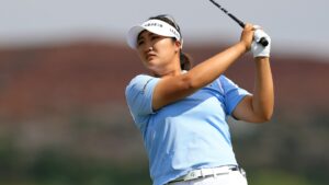 Haeran Ryu makes hole-out eagle, leads by two at Black Desert Championship