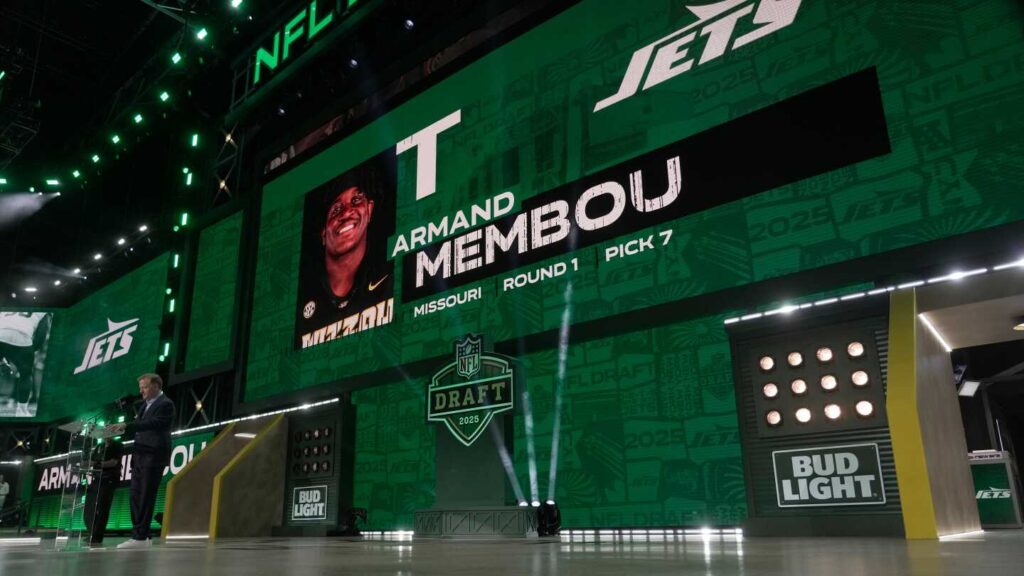 First-round pick Armand Membou signs with Jets