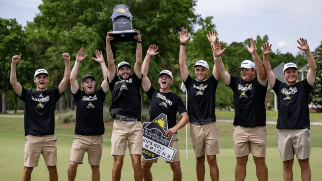 The improbable story of how Central Arkansas arrived at its first-ever NCAA men’s golf regional