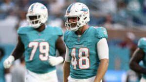 Dolphins release LS Blake Ferguson, waive three others