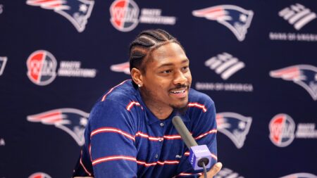 Six months after tearing his ACL, Stefon Diggs is impressing his new Patriots teammates