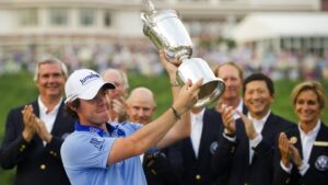 Major championship scoring records in men’s golf: Masters, PGA Championship, U.S. Open and British Open
