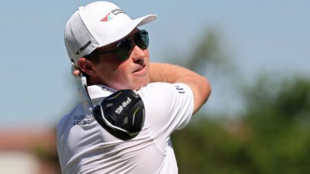 Ben Griffin surges at Colonial with Rickie Fowler stalking and Scottie Scheffler 10 shots back