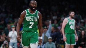 Report: Jaylen Brown played through partially torn meniscus in playoffs