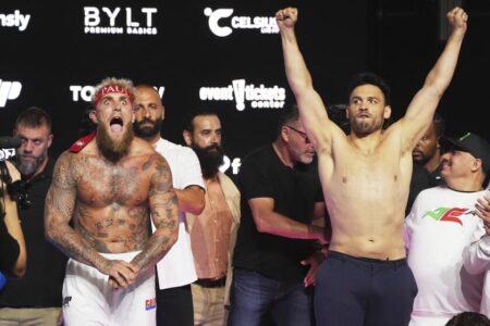 Julio César Chávez Jr. and Jake Paul insist their bout is not staged, with much on the line