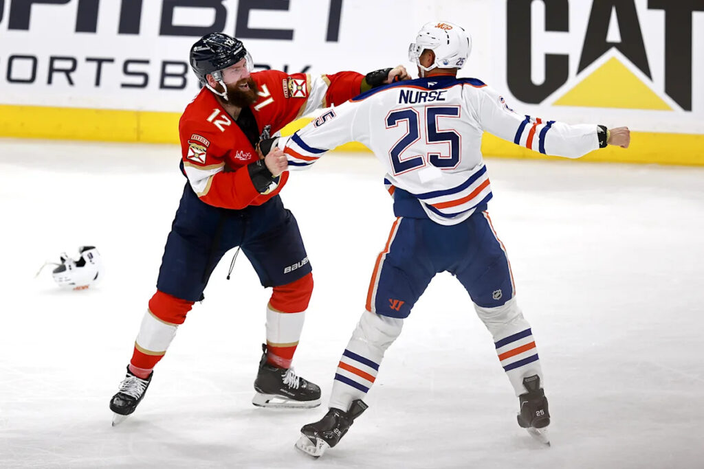 Stanley Cup Final: Panthers, Oilers break out into major brawl amid Florida’s 6-1 win