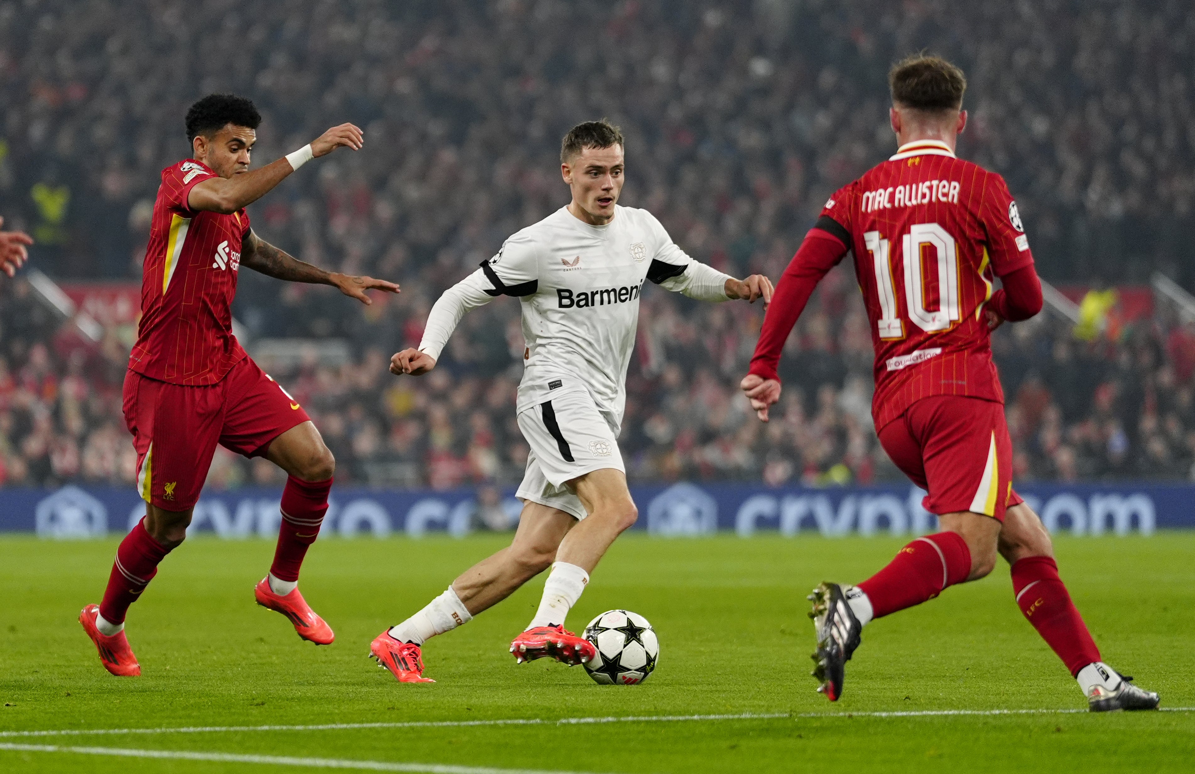 Liverpool have broken their club record to sign Bayer Leverkusen’s Florian Wirtz