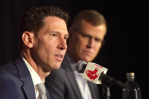 Red Sox ‘could not find alignment’ with Rafael Devers, leading to trade, say execs Craig Breslow, Sam Kennedy
