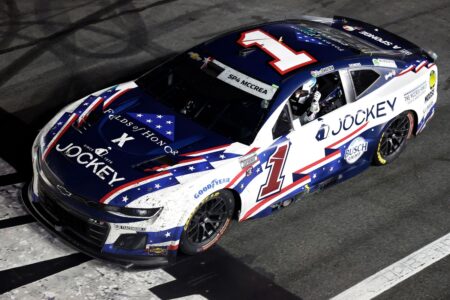 Ross Chastain says “patience paid off” in historic Coca-Cola 600 win