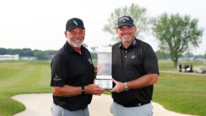 Bjorn and Clarke recapture Ryder Cup form in AmFam Championship win