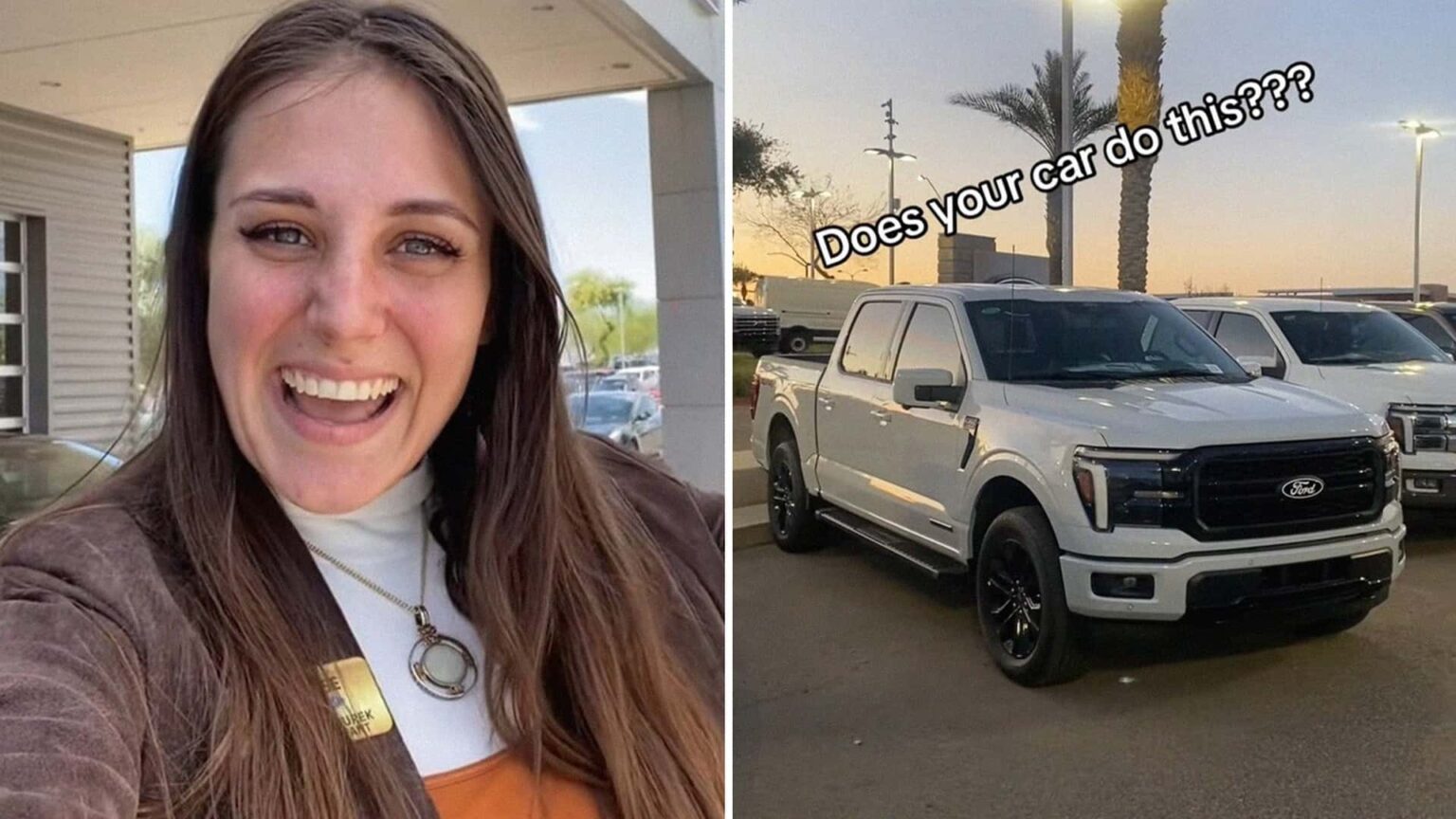 What is the New Feature on Ford F-150 Lariats?