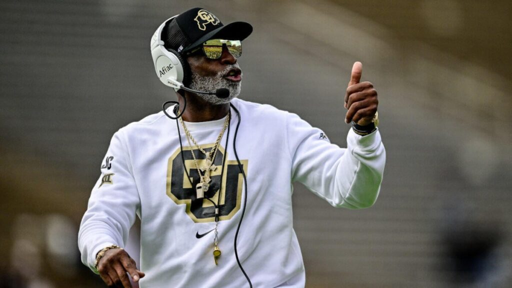 Deion Sanders ‘feeling well’ after health issues, timeline for return to Colorado unclear, per son