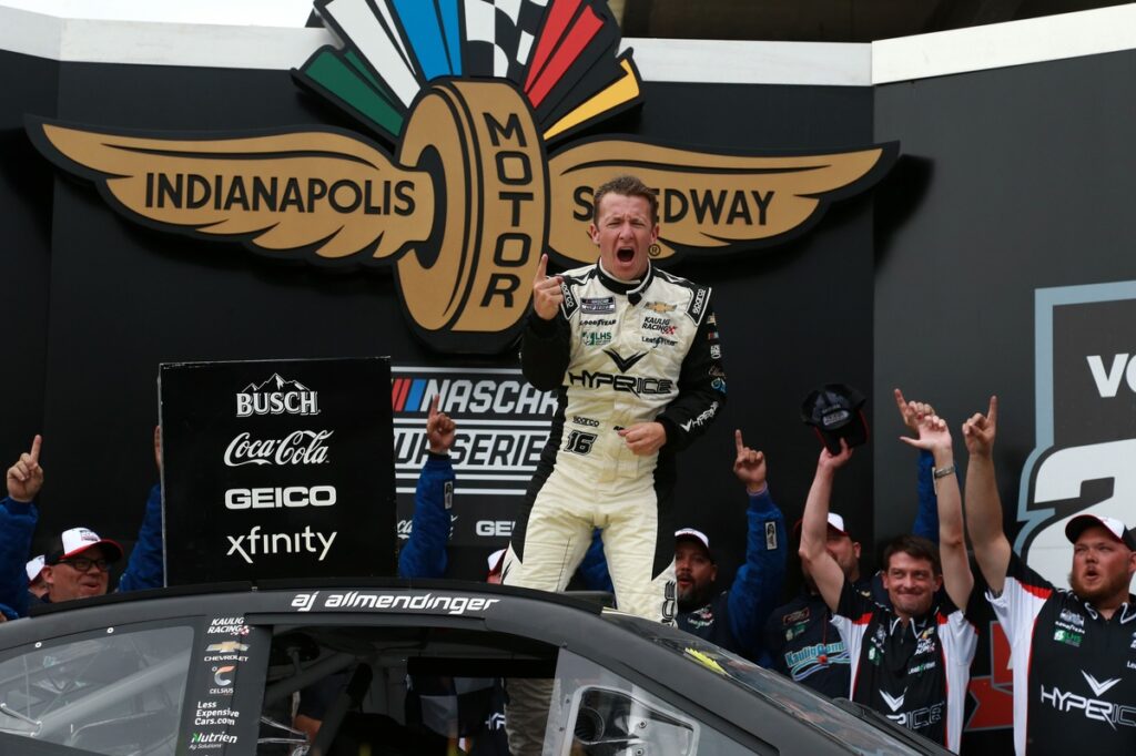 A.J. Allmendinger believed “there was no way” he’d be in NASCAR Cup for almost 20 years