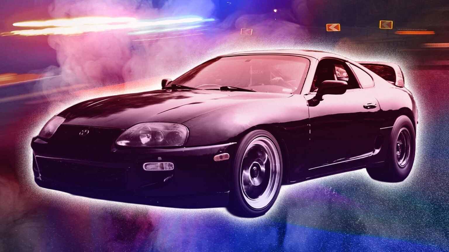 Why Did This MK4 Toyota Supra Driver Try to Evade Police?