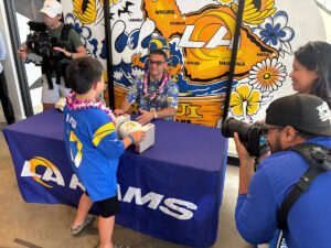 Puka Nacua’s rapid ascent an inspiration to Polynesian athletes and Hawaiian fans