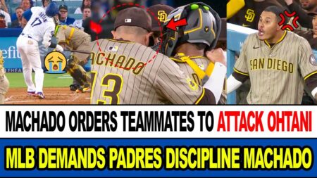 SHOCKING NEWS: Machado Ordered Teammates To Take Down Ohtani! MLB Suggests Padres Discipline Machado
