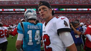 Tom Brady was opposed to the Raiders signing Sam Darnold