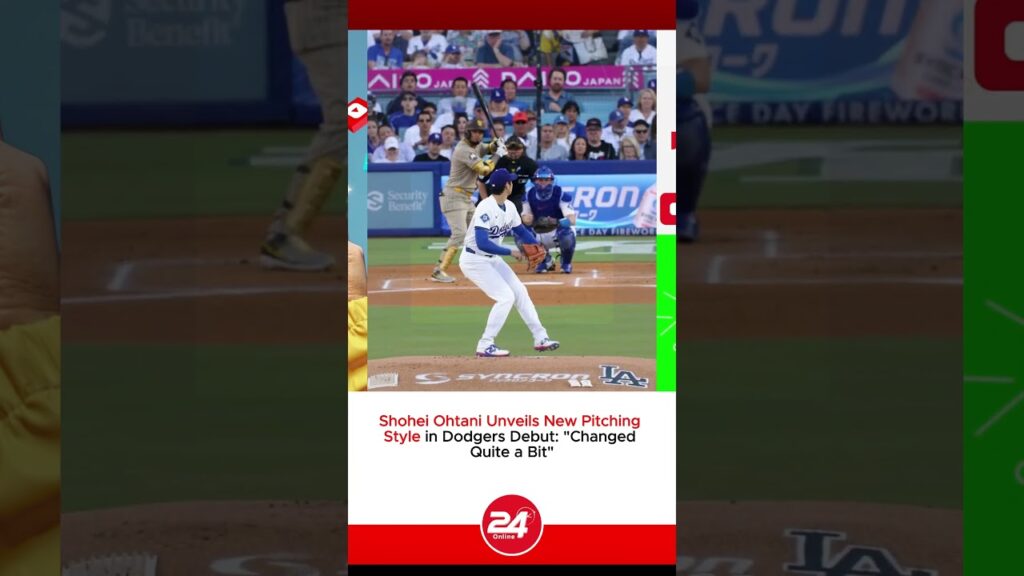 Shohei Ohtani Unveils New Pitching Style in Dodgers Debut: “Changed Quite a Bit”