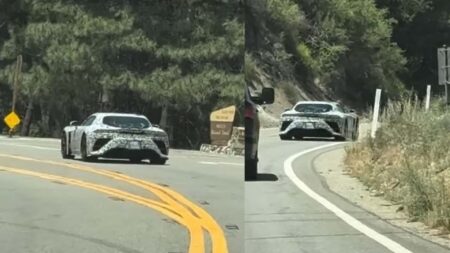 New Lexus LFR Supercar Spotted in California
