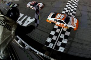 Nick Sanchez spun, then won in frantic NASCAR Xfinity race at Atlanta