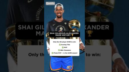 SHAI GILGEOUS-ALEXANDER’S UNFORGETTABLE SEASON #shaigilgeousalexander #nba #basketball #shorts