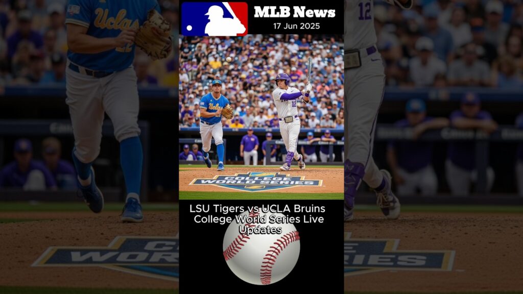 MLB NEWS: LSU Tigers vs. UCLA Bruins #mlb #usaaudience #usashorts #usasports #usagamers
