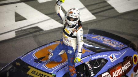 Chase Elliott’s Atlanta victory celebration was emphatic and enlightening
