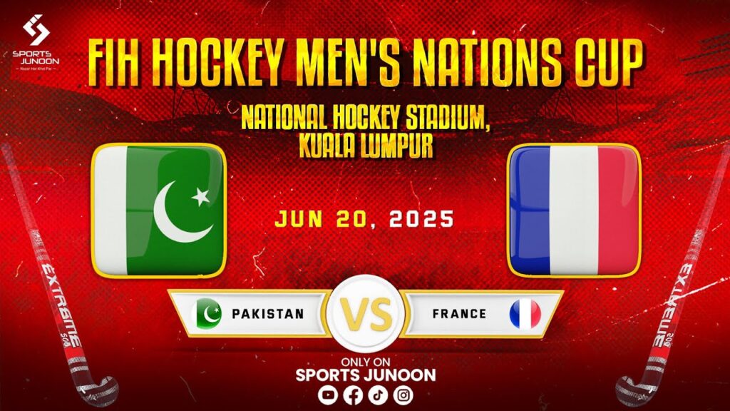 Pakistan vs France 1st Semi Final | Men’s Nations Cup 2024-25 | Urdu & Punjabi Commentary