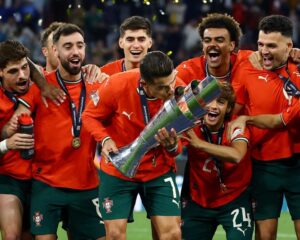 Portugal sink Spain in penalty shootout to win Nations League crown