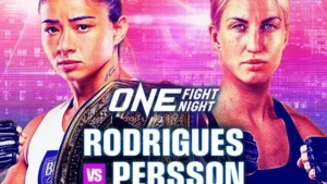 ONE Fight Night 33: Allycia Rodrigues to defend Muay Thai title against ISKA & WBC champ Johanna Persson