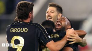 Los Angeles 2-1 Club América: LAFC seal place in tournament with extra-time win over Club America