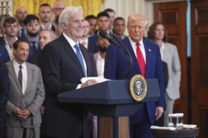 What did bowing to Donald Trump get the Dodgers? A visit from federal agents
