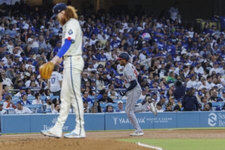 Dodgers can’t keep pace with Nationals after giving up five home runs in loss