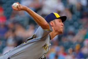 Brewers rookie Jacob Misiorowski, pumping 96 mph sliders, opens career with 11 straight hitless innings